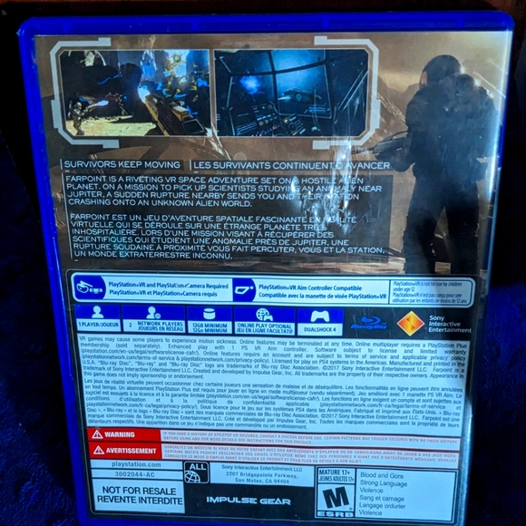 FarPoint | PS4 Game in Box No Manual | VG - Picture 3 of 3